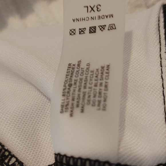 NWOT Amazon Tie Dye Tankini and Boy Shorts Adjustable Padded Crisscross Back 3XL - Picture 12 of 16